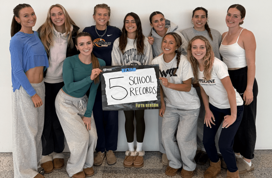 ‘They’re falling like dominoes’: Pepp track breaks 16 school records